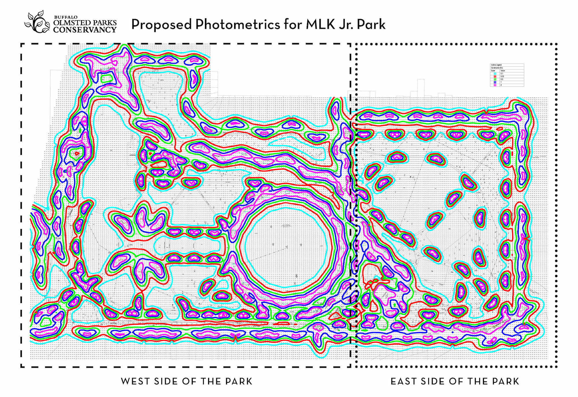 MLK Jr Park Lighting - Proposed Photometrics - Oct 9, 2020