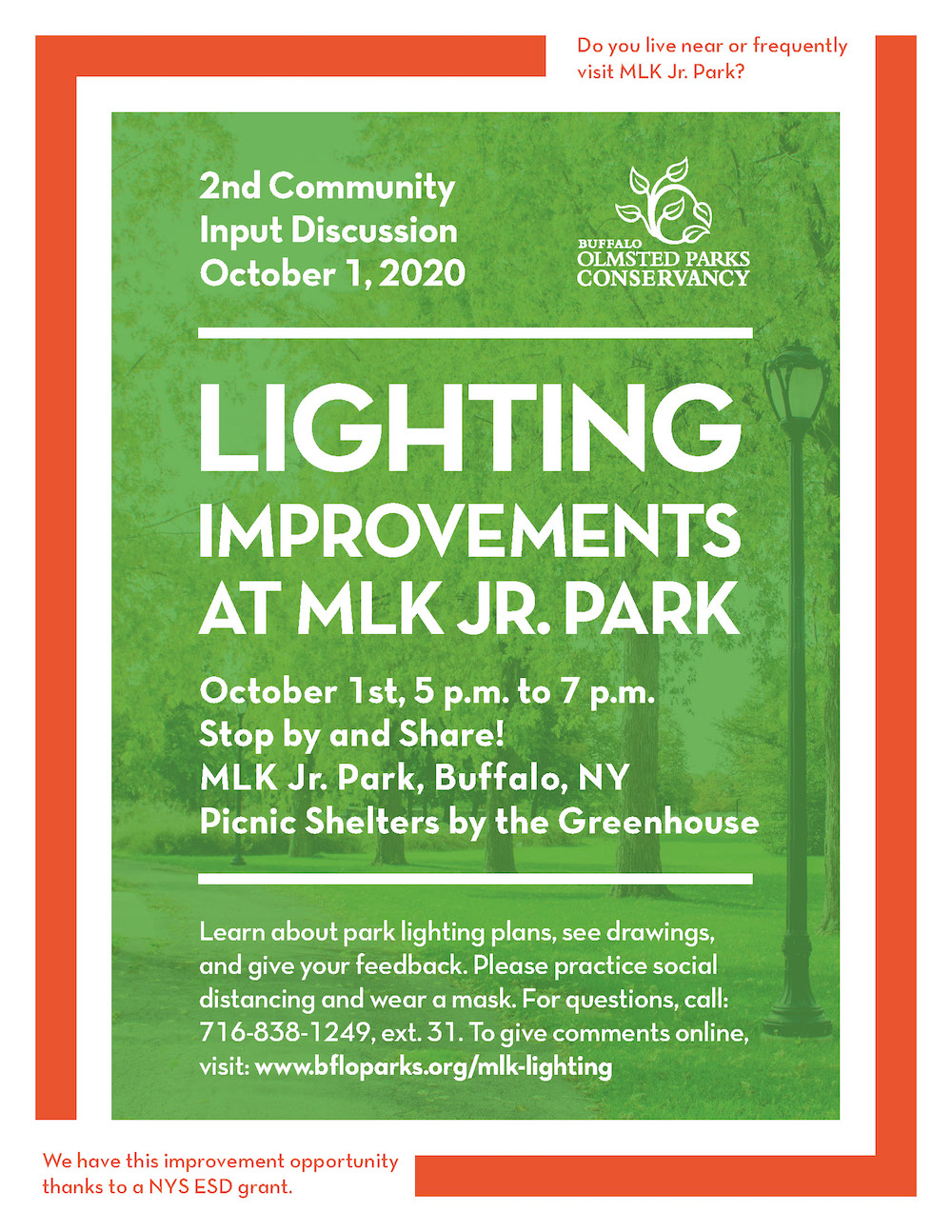MLK Park Lighting Discussion