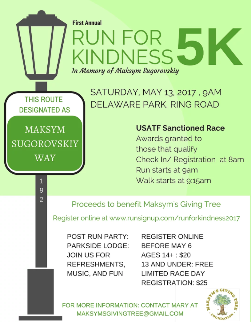 Run for Kindness 5K_May 2017